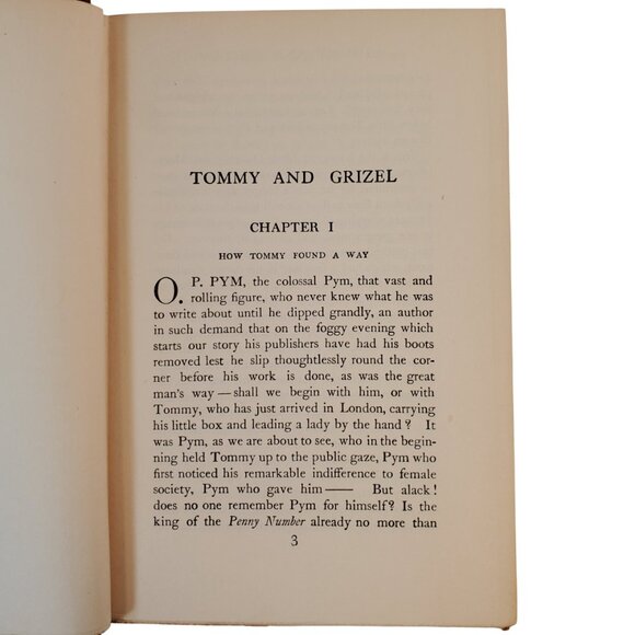 Vintage Book "Tommy and Grizel" By J. M. Barrie. Charles Scribner's Sons. 1913 - Picture 2 of 10